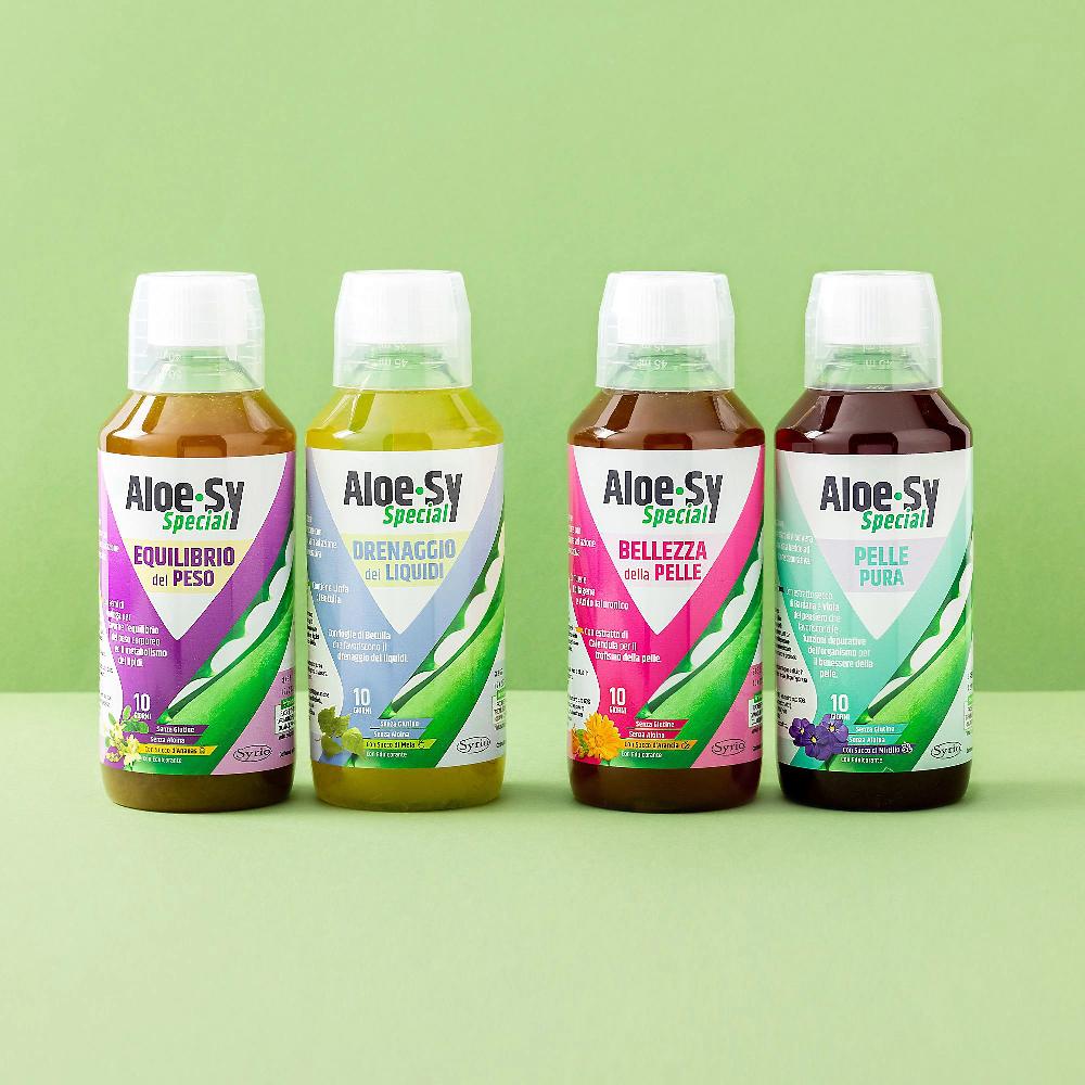 QVC Syrio Kit 4 integratori alimentari con Aloe Vera Grande vendita