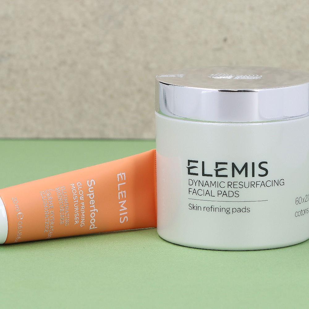 QVC Elemis 60 dischetti viso Dynamic Resurfacing e idratante Superfood Offerta Giorno del Papà