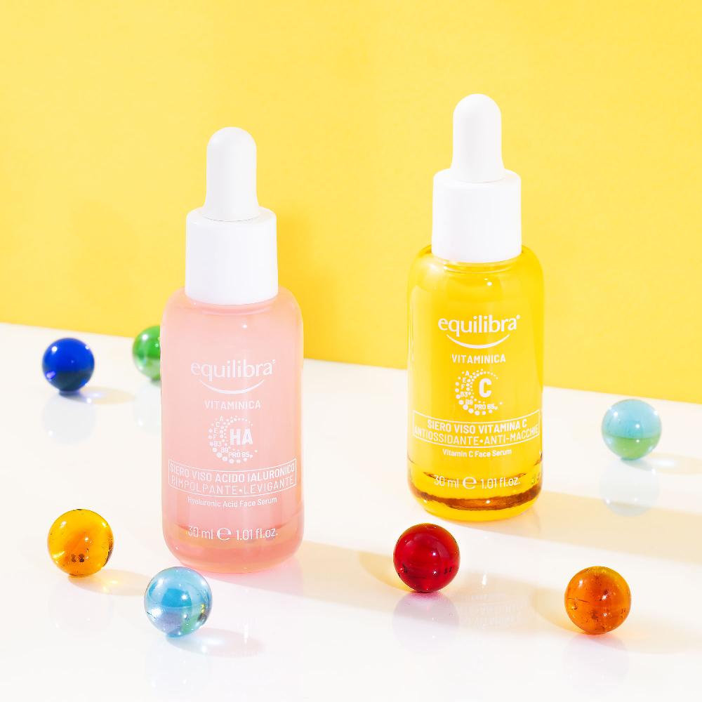 QVC Vitaminica 2 sieri viso anti-age Vitamina C e Acido Ialuronico Offerta Anniversario