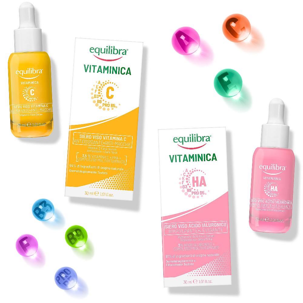 QVC Vitaminica 2 sieri viso anti-age Vitamina C e Acido Ialuronico Offerta Anniversario