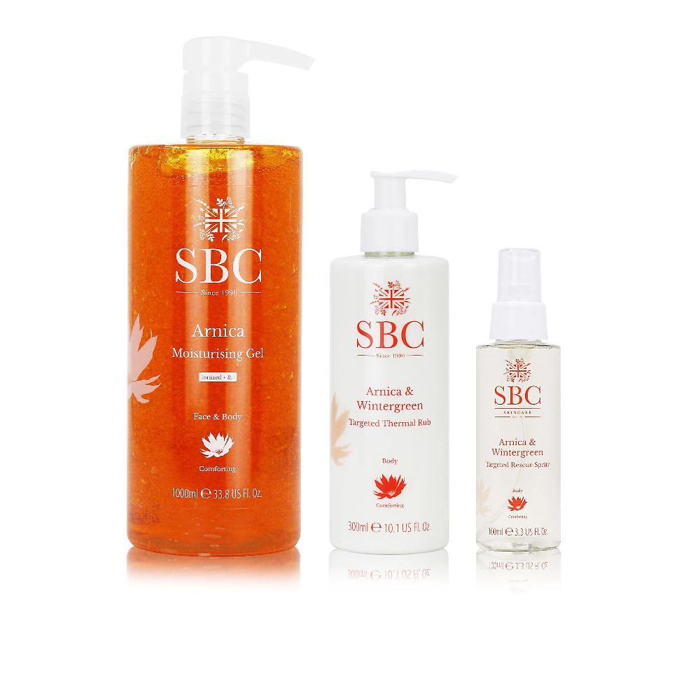 QVC SBC Kit Arnica & Wintergreen: gel crema e spray corpo Vendita calda