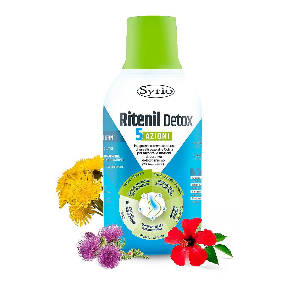 QVC Syrio Ritenil Detox 5 Azioni; integratore per il benessere Ultimo giorno