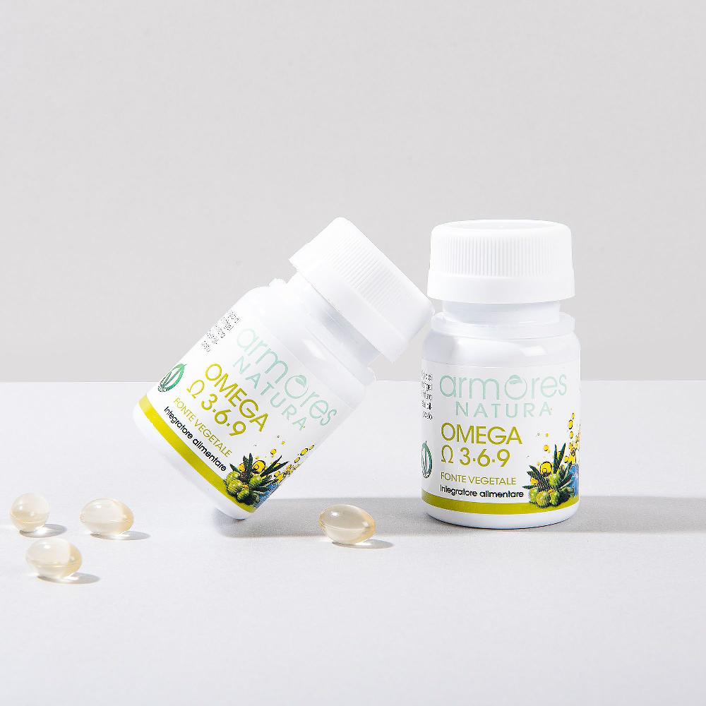 QVC Armores NATURA Omega 3-6-9 Integratore alimentare (60 caps) Grandi sconti