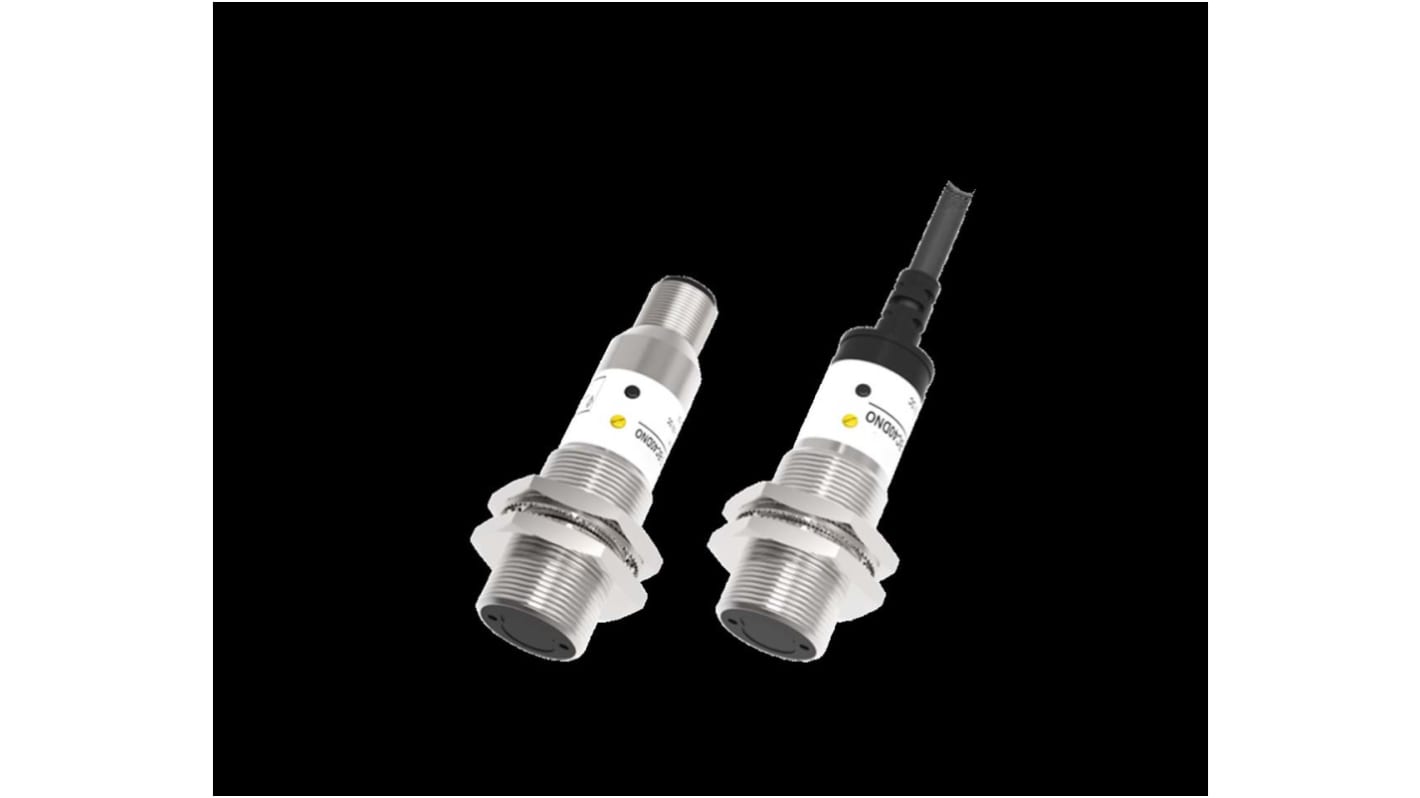 Rs-Online Sensore fotoelettrico Cilindrico RS PRO a riflessione diffusa rilevamento 0 4 m uscita PNP NO+NC