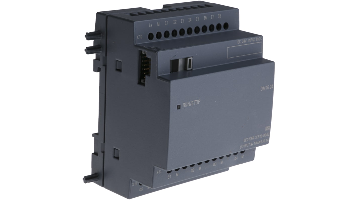 Rs-Online Modulo I/O Siemens LOGO ingressi: 8 uscite: 8