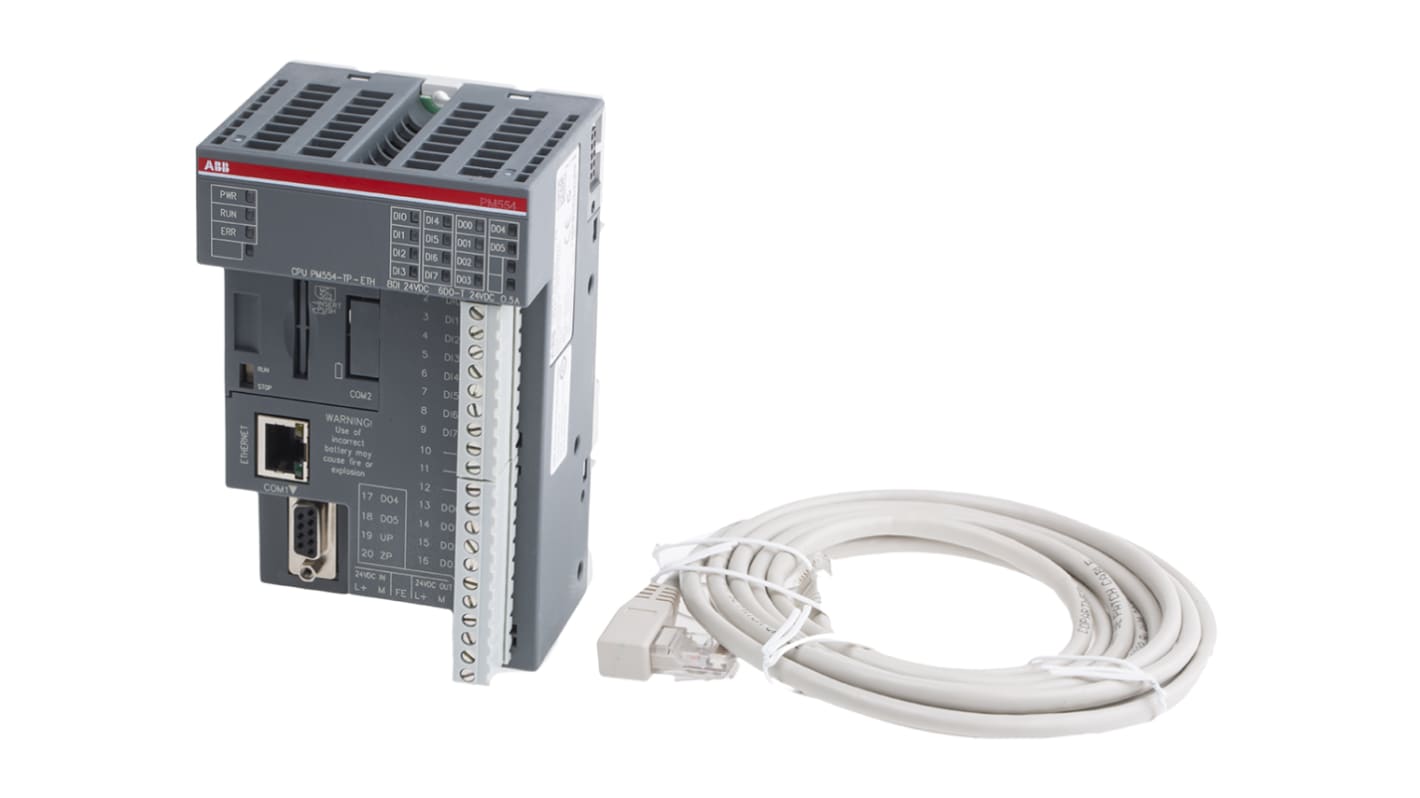 Rs-Online CPU PLC ABB AC500-eC0 ingressi: 8 uscite: 6 24 V c.c Bestseller