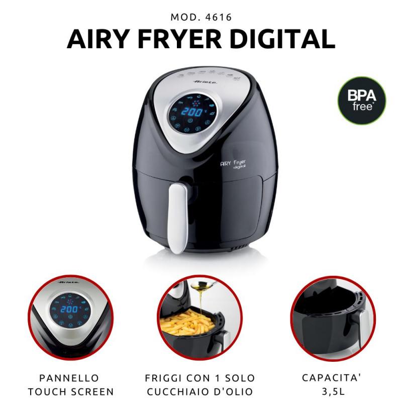 Ariete FRIGGITRICE AD ARIA 3 5 LITRI NERO Negozio