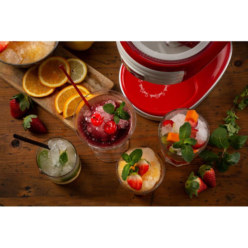 Ariete MACCHINA TRITAGHIACCIO PER GRANITA E COCKTAIL ROSSO In vendita