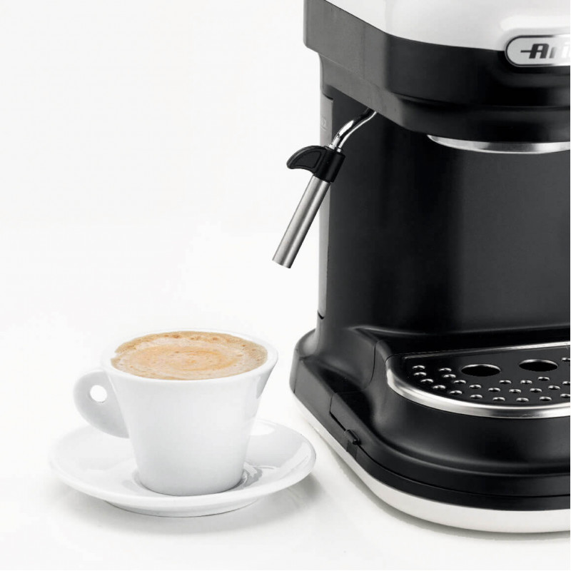 Ariete MACCHINA PER CAFFè ESPRESSO CON MACINACAFFè MODERNA BIANCO Soddisfazione Garantita