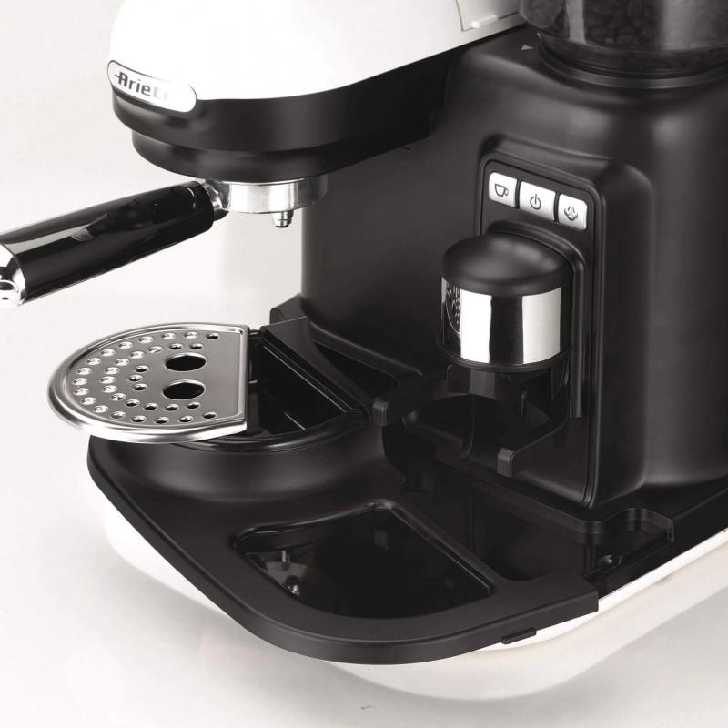 Ariete MACCHINA PER CAFFè ESPRESSO CON MACINACAFFè MODERNA BIANCO Soddisfazione Garantita
