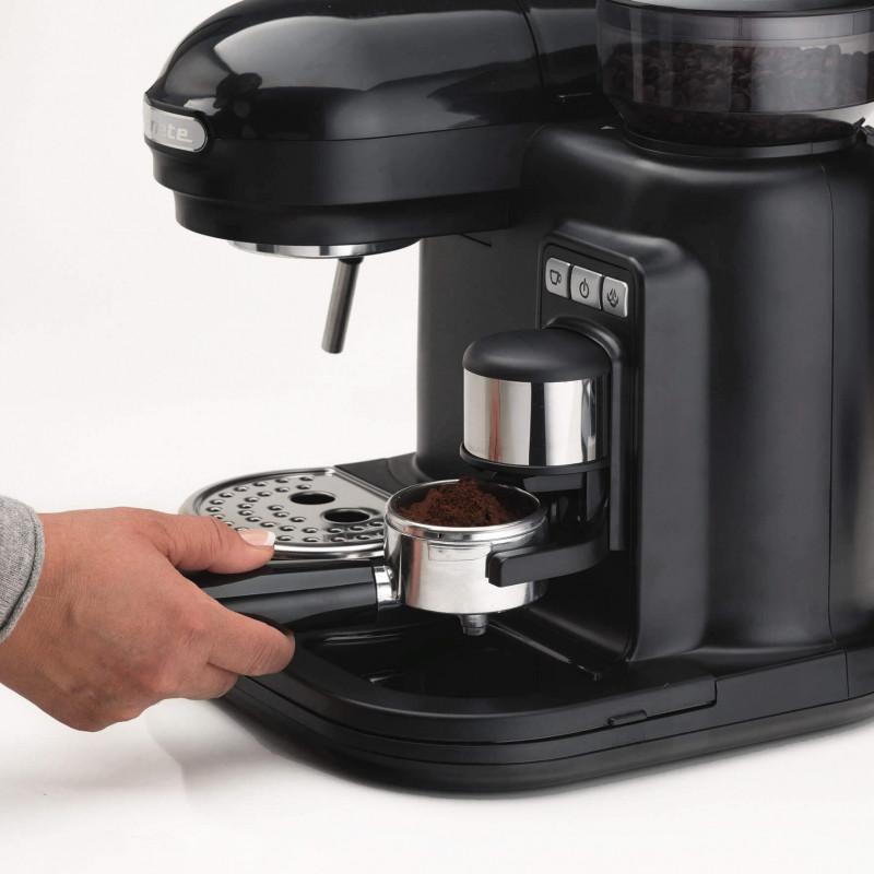 Ariete MACCHINA PER CAFFè ESPRESSO CON MACINACAFFè MODERNA NERO Qualità Garantita