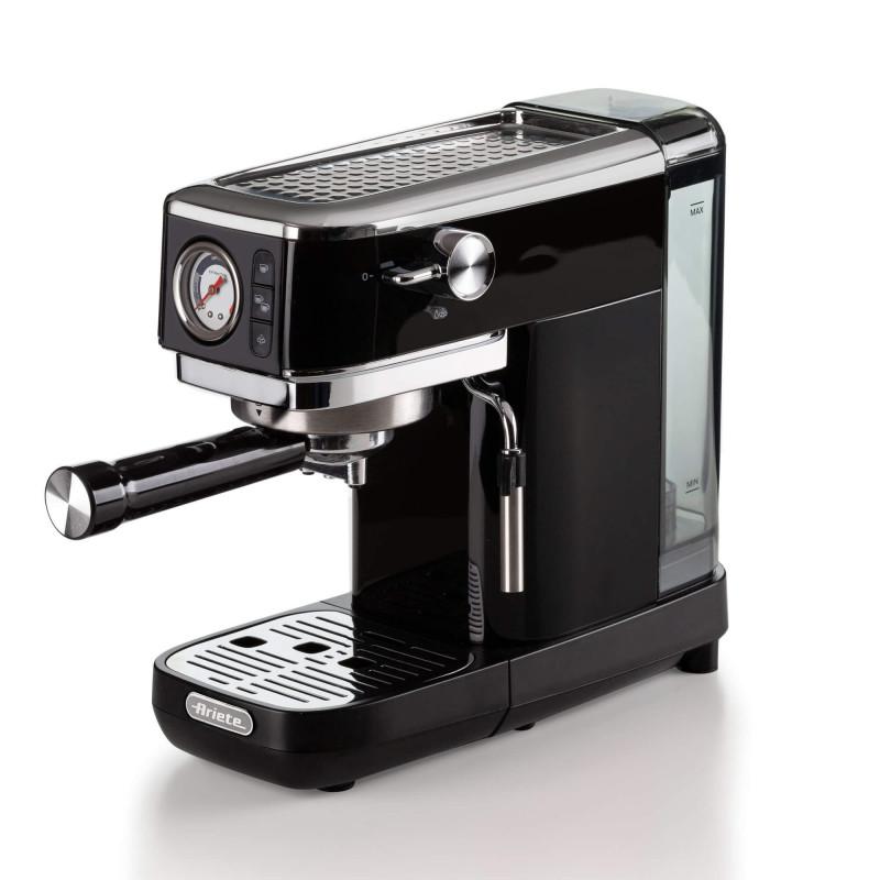 Ariete MACCHINA DA CAFFè ESPRESSO IN METALLO CON MANOMETRO NERO Novità