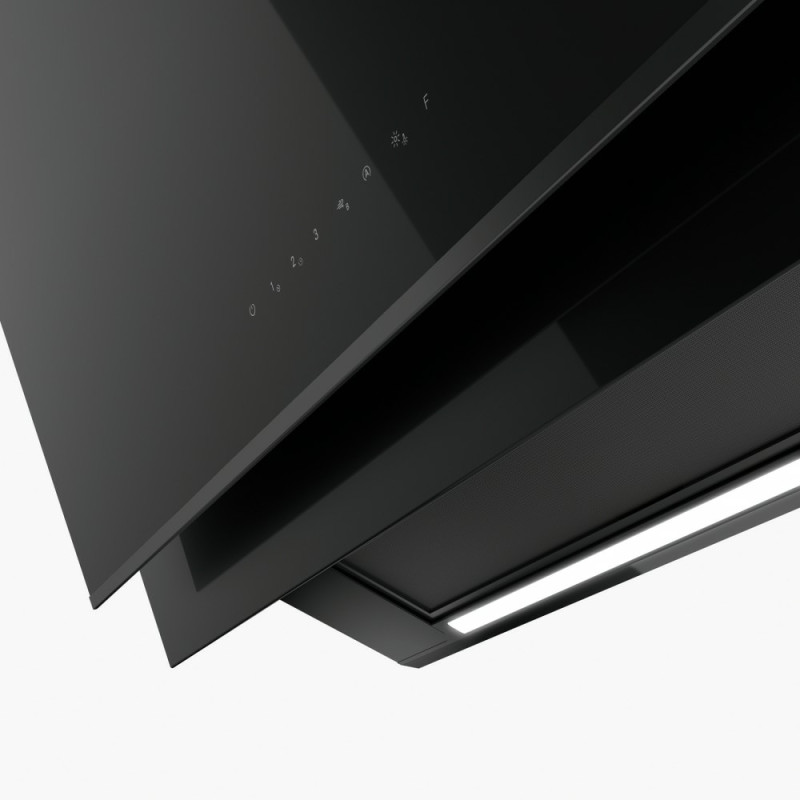 Franke FMY PRO 907 FM BK/BK MATT KL Cappa aspirante a parete Nero Grigio 450 m³/h A++ Qualità Garantita