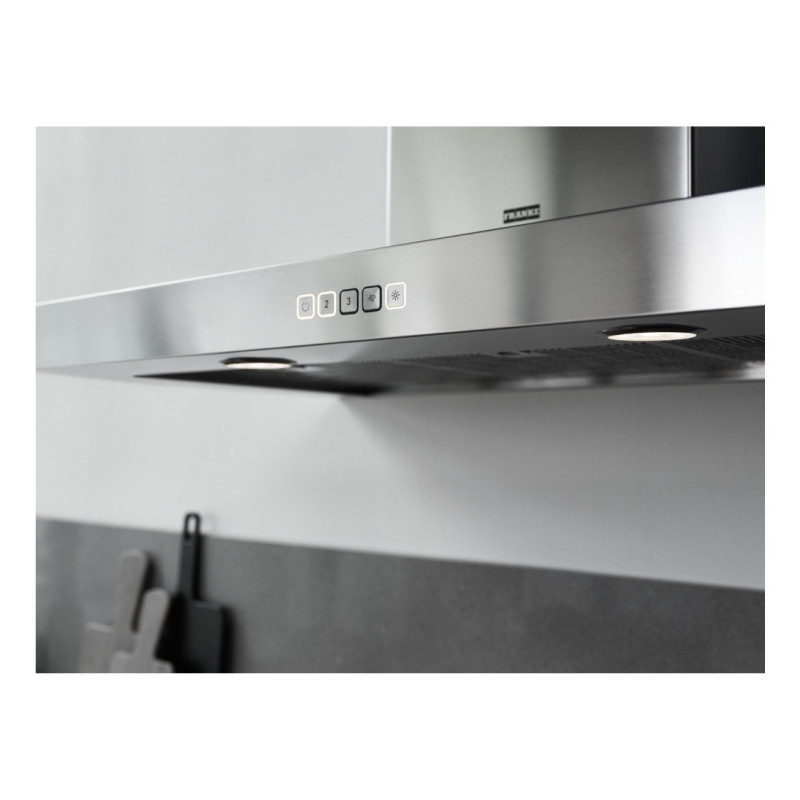 Franke TALE 915 W BK Cappa aspirante a parete Nero 450 m³/h A++ Economico