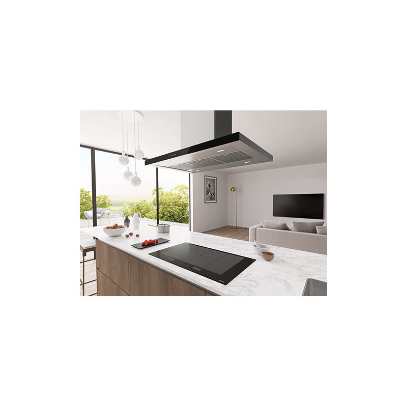 Franke T-SHAPE AVANT-SILENCE FTLN I H45 X/BK GLASS A90 Cappa aspirante a isola Nero Acciaio inox 750 m³/h A+ Hotsell