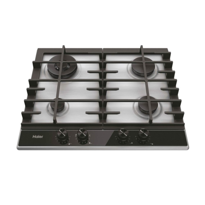 Haier Series 4 HAHG6BR4XH Acciaio inox Da incasso 59.5 cm Gas 4 Fornello(i) Consegna Veloce