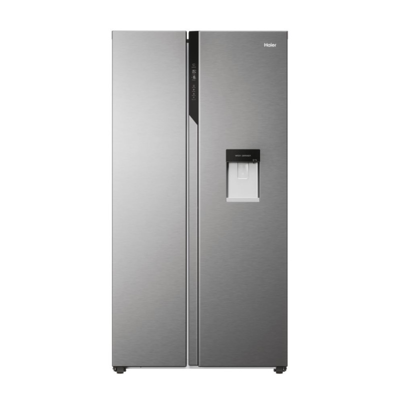 Haier SBS 90 Serie 5 HSR5918DWMP frigorifero side-by-side Libera installazione 521 L D Platino Acciaio inox