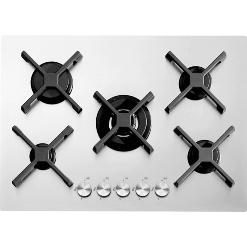 Barazza 1PSPF75 piano cottura Acciaio inox Da incasso 70 cm Gas 5 Fornello(i) Soddisfazione Garantita