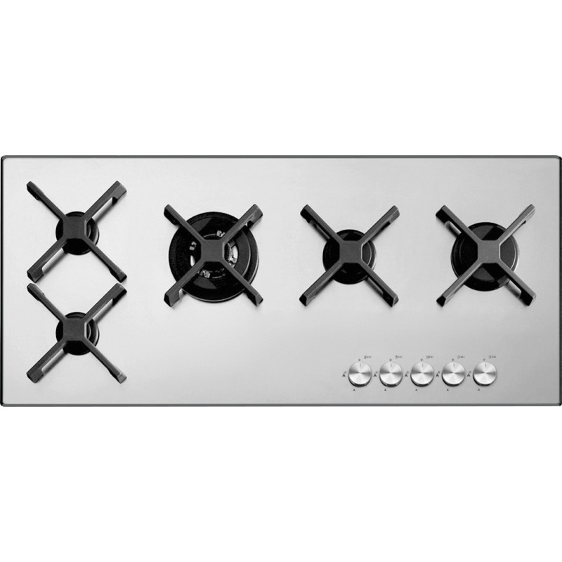 Barazza 1PSP105 piano cottura Acciaio inox Da incasso 100 cm Gas 5 Fornello(i)