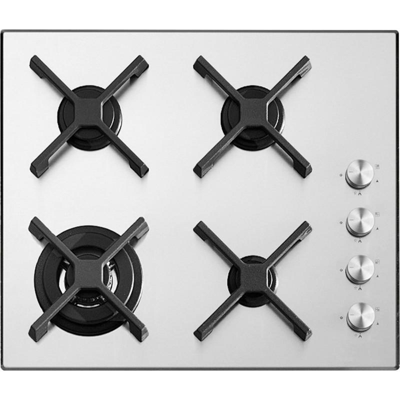 Barazza 1PSPT64 piano cottura Acciaio inox Da incasso 60 cm Gas 4 Fornello(i)