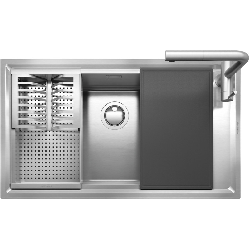 Barazza 1LES91RK lavello Lavello ad incasso Rettangolare Acciaio inox In Saldo