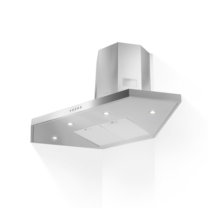 FABER S.p.A. Stilo Angolo/SP Led EV8 X A100 Acciaio inox 700 m³/h C Negozio
