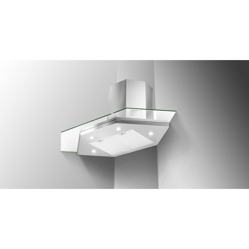FABER S.p.A. Premio Angolo/SP EV8 LED X/V A90 Acciaio inox 700 m³/h C In Saldo