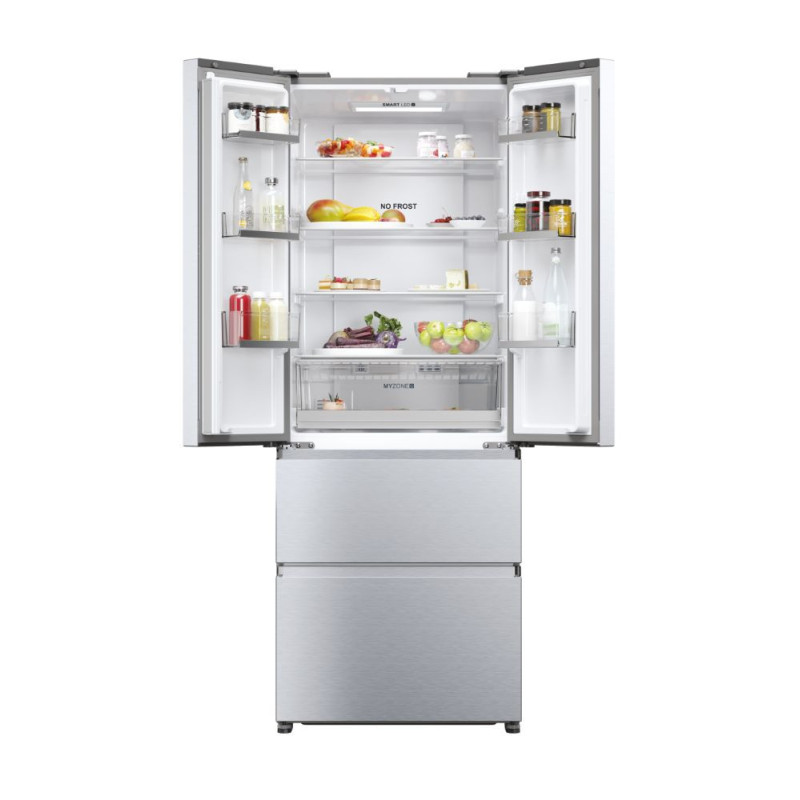 Haier FD 70 Serie 5 HFR5719ENMG frigorifero side-by-side Libera installazione 446 L E Argento Sconto