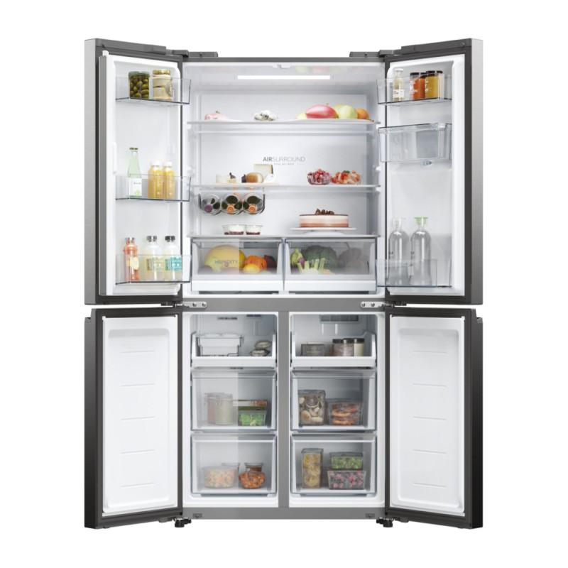 Haier Cube 83 Serie 5 HCW58F18EWMP frigorifero side-by-side Libera installazione 507 L E Platino Acciaio inox Online