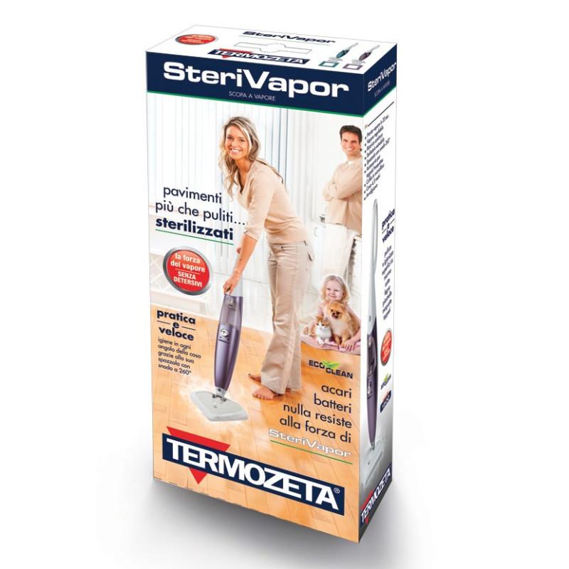 Termozeta 72703L Pulitore a vapore Scopa a vapore 0 65 L 1500 W Viola Bianco Hotsell