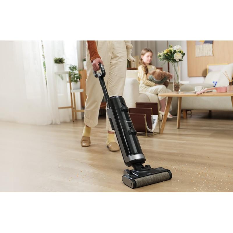 EZVIZ RH1 Aspirapolvere verticale Batteria Secco e bagnato HEPA Senza sacchetto 200 W Nero Grigio 4 Ah Vendita Calda