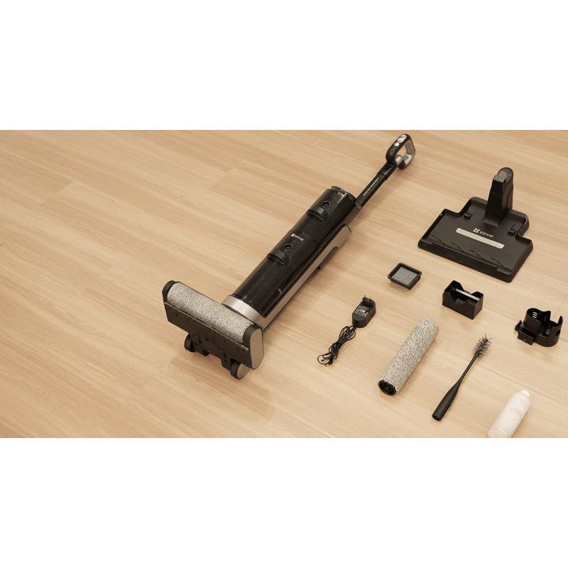 EZVIZ RH1 Aspirapolvere verticale Batteria Secco e bagnato HEPA Senza sacchetto 200 W Nero Grigio 4 Ah Vendita Calda