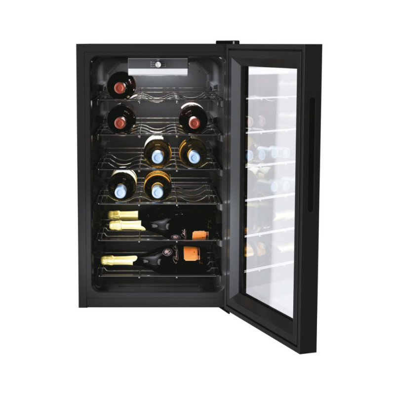 Candy CWC 021 M/NF Cantinetta vino con compressore Libera installazione Nero 21 bottiglia/bottiglie Vendita