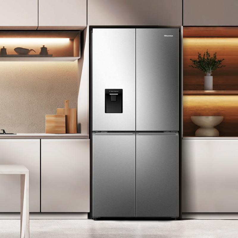 Hisense RQ5P470SMIE frigorifero con congelatore 482 L E Argento Acciaio inox Qualità Garantita