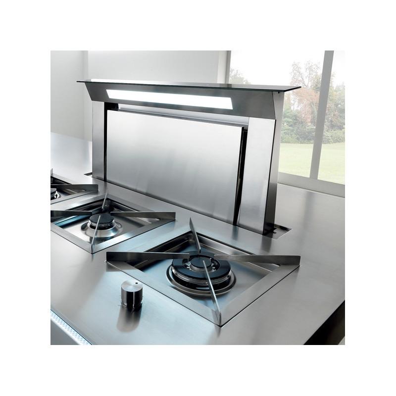 Falmec Down Draft Aspirazione verso il basso Acciaio inox B