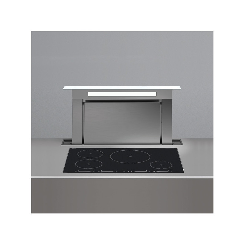Falmec Down Draft Aspirazione verso il basso Acciaio inox Bianco B Sottocosto
