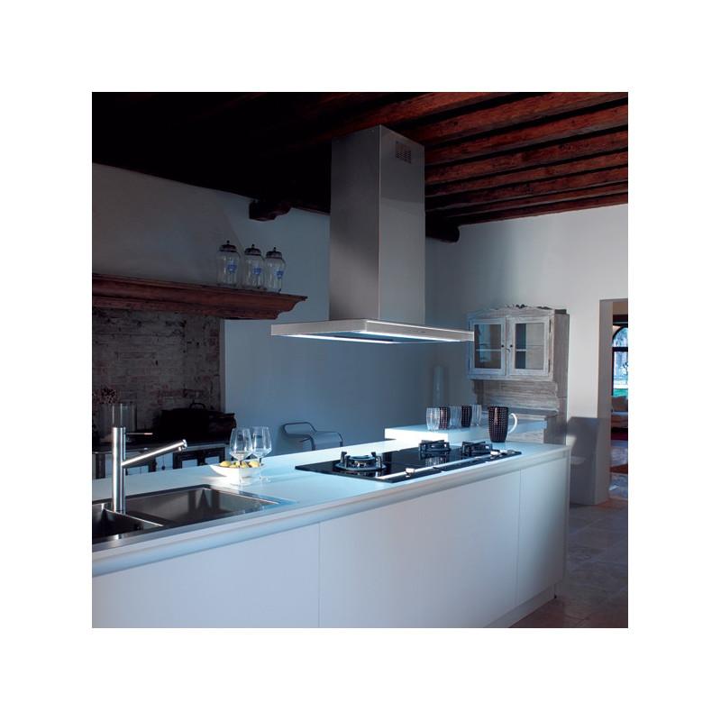 Falmec Lumina NRS Cappa aspirante a isola Nero Acciaio inox 800 m³/h C
