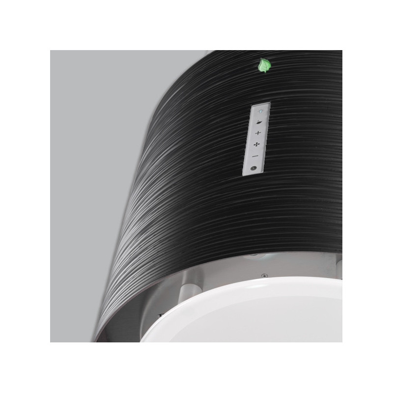 Falmec Twister E.ion Cappa aspirante a isola Nero 450 m³/h Hotsell