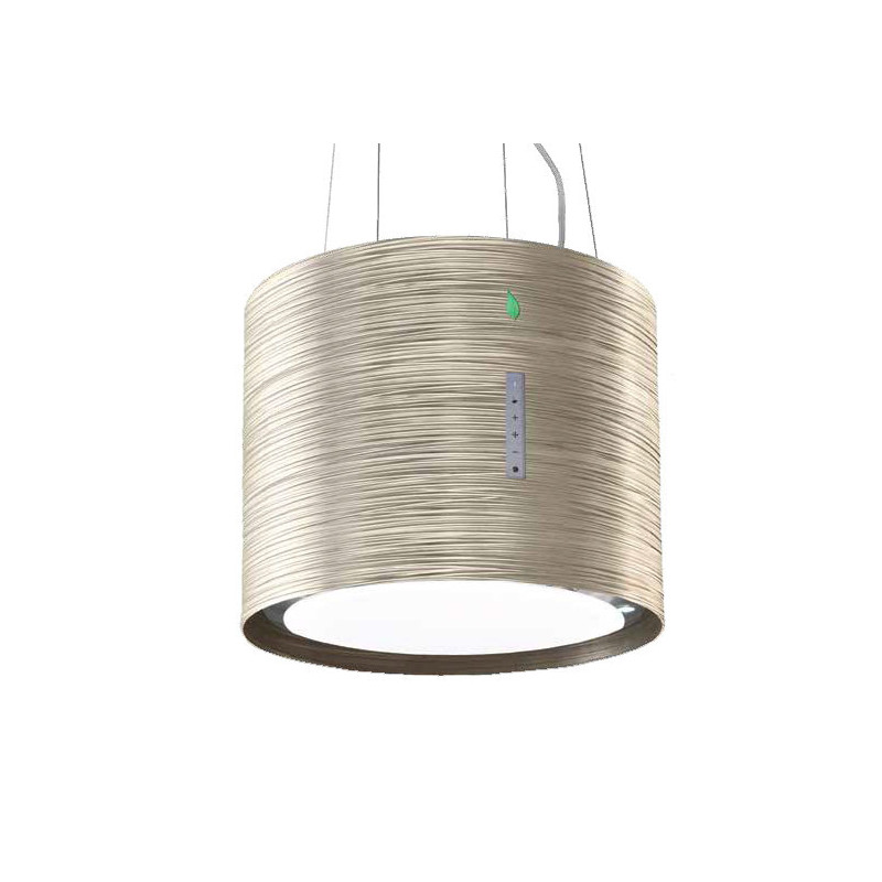 Falmec Twister E.ion Cappa aspirante a isola Nero 450 m³/h