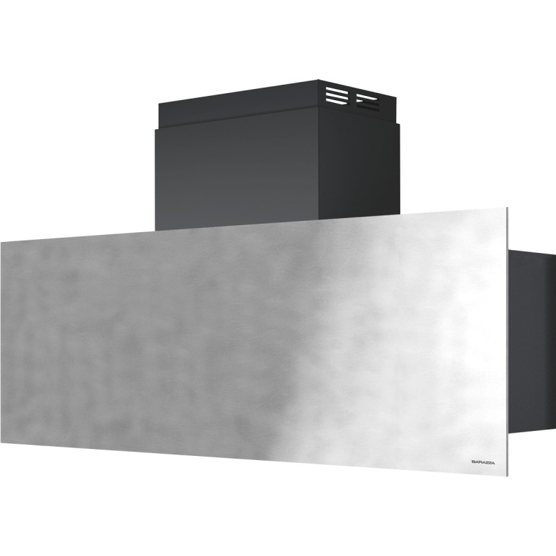 Barazza 1KUNP121 cappa aspirante Cappa aspirante a parete Nero Acciaio inox 800 m³/h A