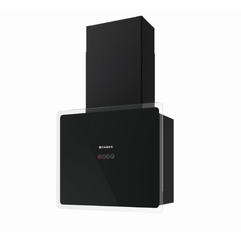 FABER S.p.A. Glam Fit 55 BK Cappa aspirante a parete Nero 570 m³/h