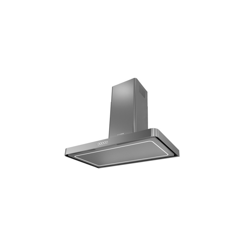 FABER S.p.A. T-Light Inox A90 Evo Cappa aspirante a parete Acciaio inox 690 m³/h