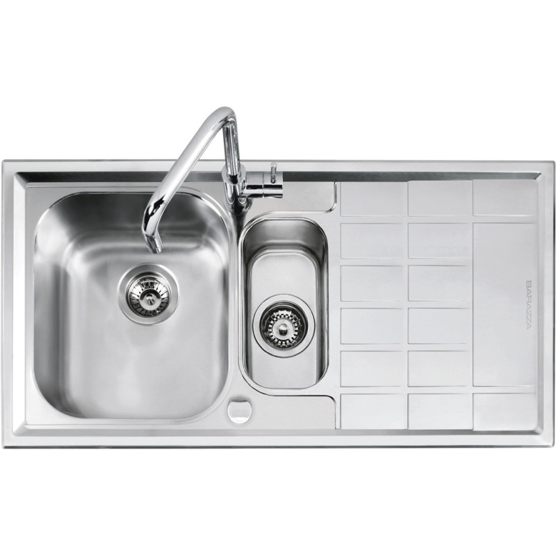 Barazza 1LLV100/D lavello Lavello ad incasso Rettangolare Acciaio inox Sconti VIP