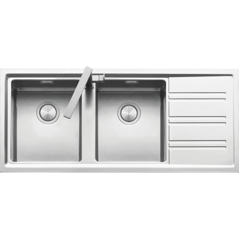 Barazza 1LES12RD lavello Lavello ad incasso Rettangolare Acciaio inox Enormi sconti