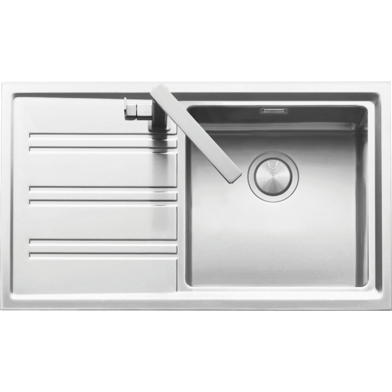 Barazza 1LES91PS lavello Lavello ad incasso Rettangolare Acciaio inox Esporta salva