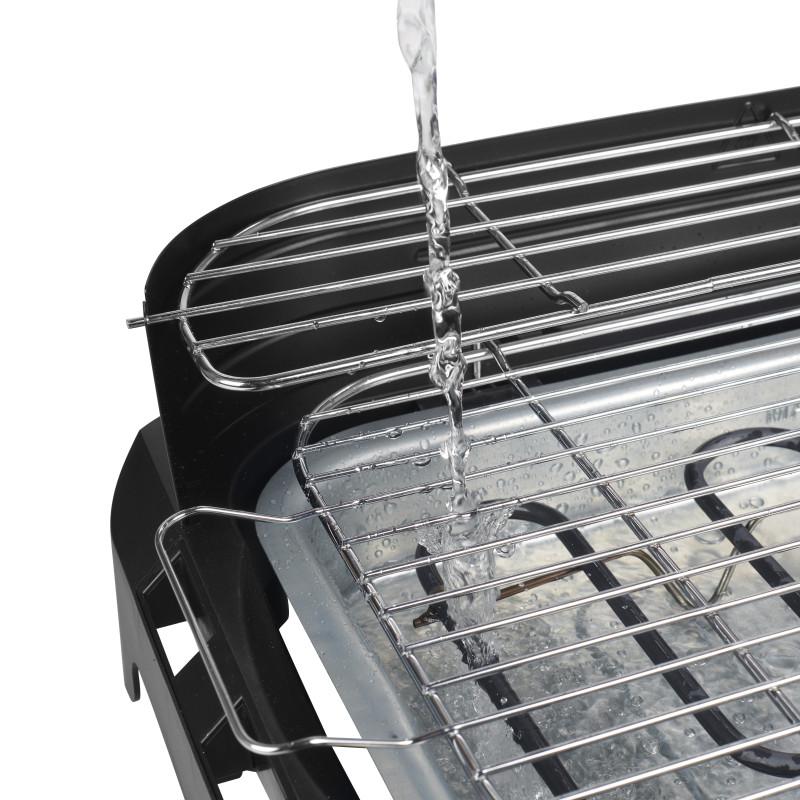 Princess 01.112250.01.001 BBQ elettrico con ripiani laterali Nuovo