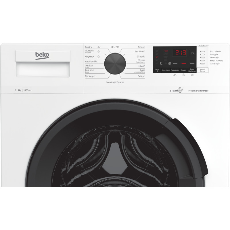 Beko WTX91482AI-IT lavatrice Caricamento frontale 9 kg 1400 Giri/min Bianco Offerta