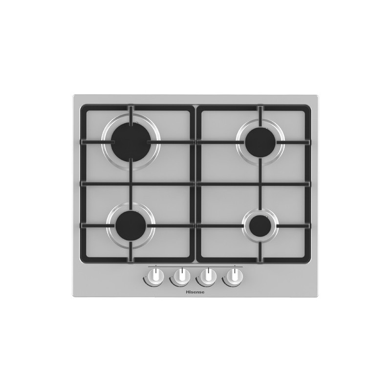 Hisense GM643XF piano cottura Acciaio inox Da incasso Gas 4 Fornello(i) Hotsell