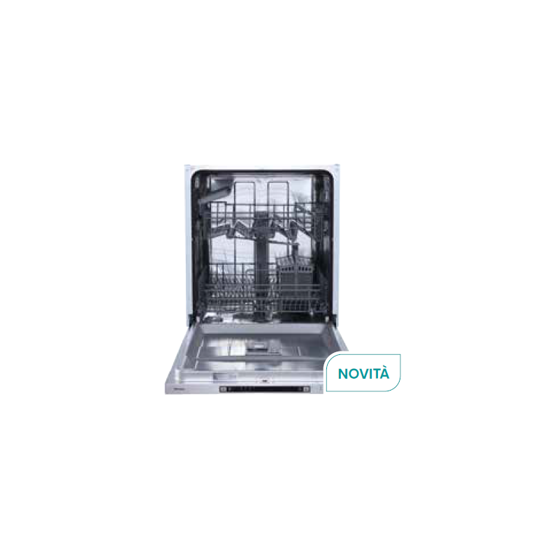 HISENSE HV622D10 Lavastoviglie da incasso a scomparsa totale 60 cm 13 coperti 7 programmi classe D bianca Nuova