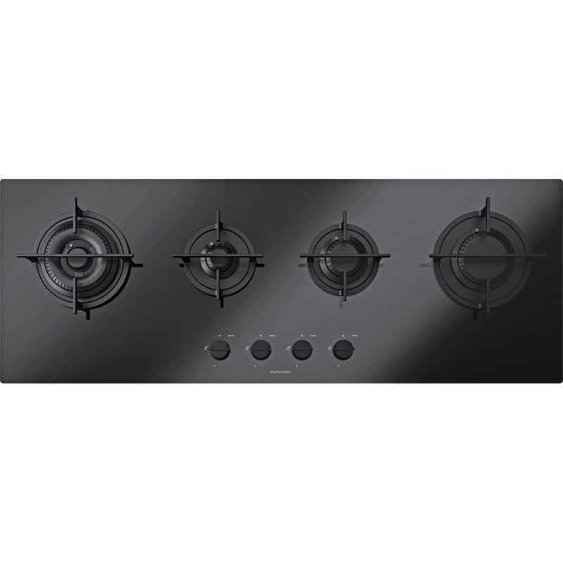 Barazza 1PMD104N piano cottura Nero Da incasso Gas 4 Fornello(i) Fino al 65% di sconto